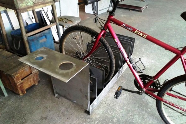 L.V.R. - PORTA BICI E OMBRELLI MODULARE