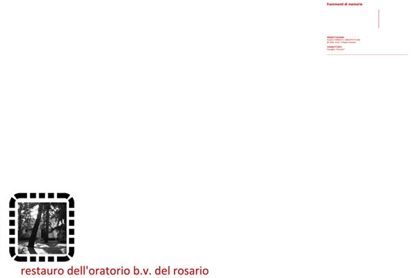 FRAMMENTI DI MEMORIA