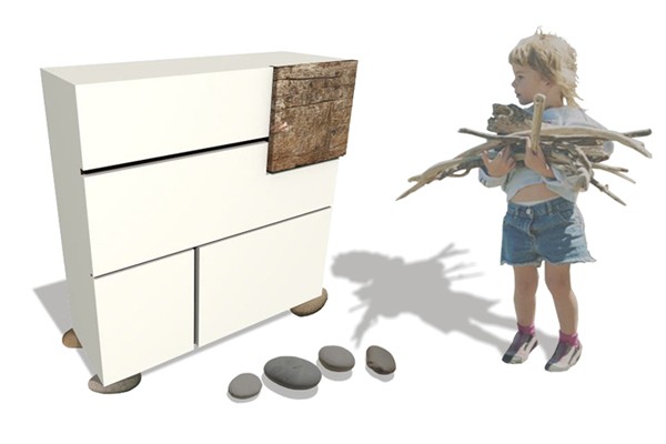 ARMAGNO - mobiletto per un bagno