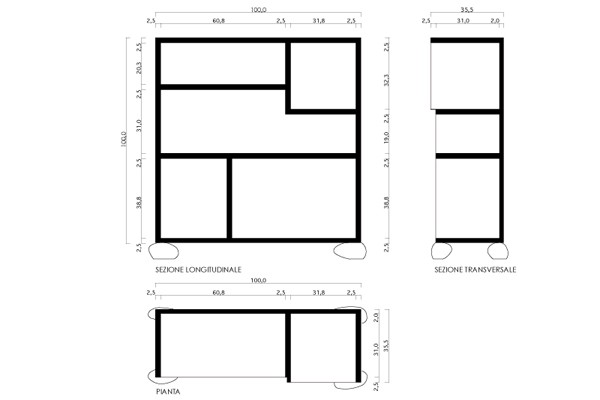 ARMAGNO - mobiletto per un bagno