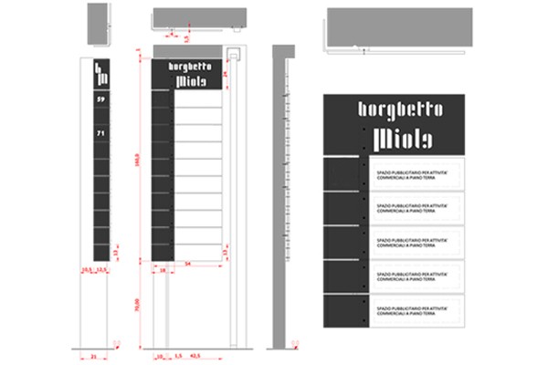 LOGO B.M - LOGOTIPO PER BORGHETTO MIOLA