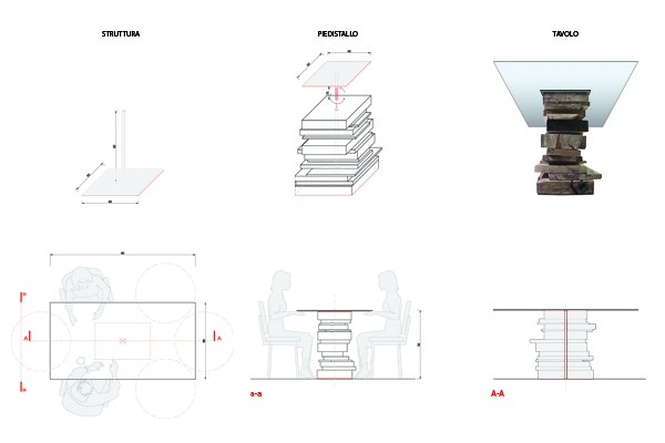 &ldquo;SIOR&rdquo; - TAVOLO DA SOGGIORNO
